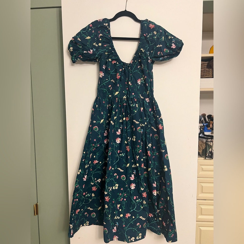 HillHouse Floral midi Dress - Picture 2 of 6
